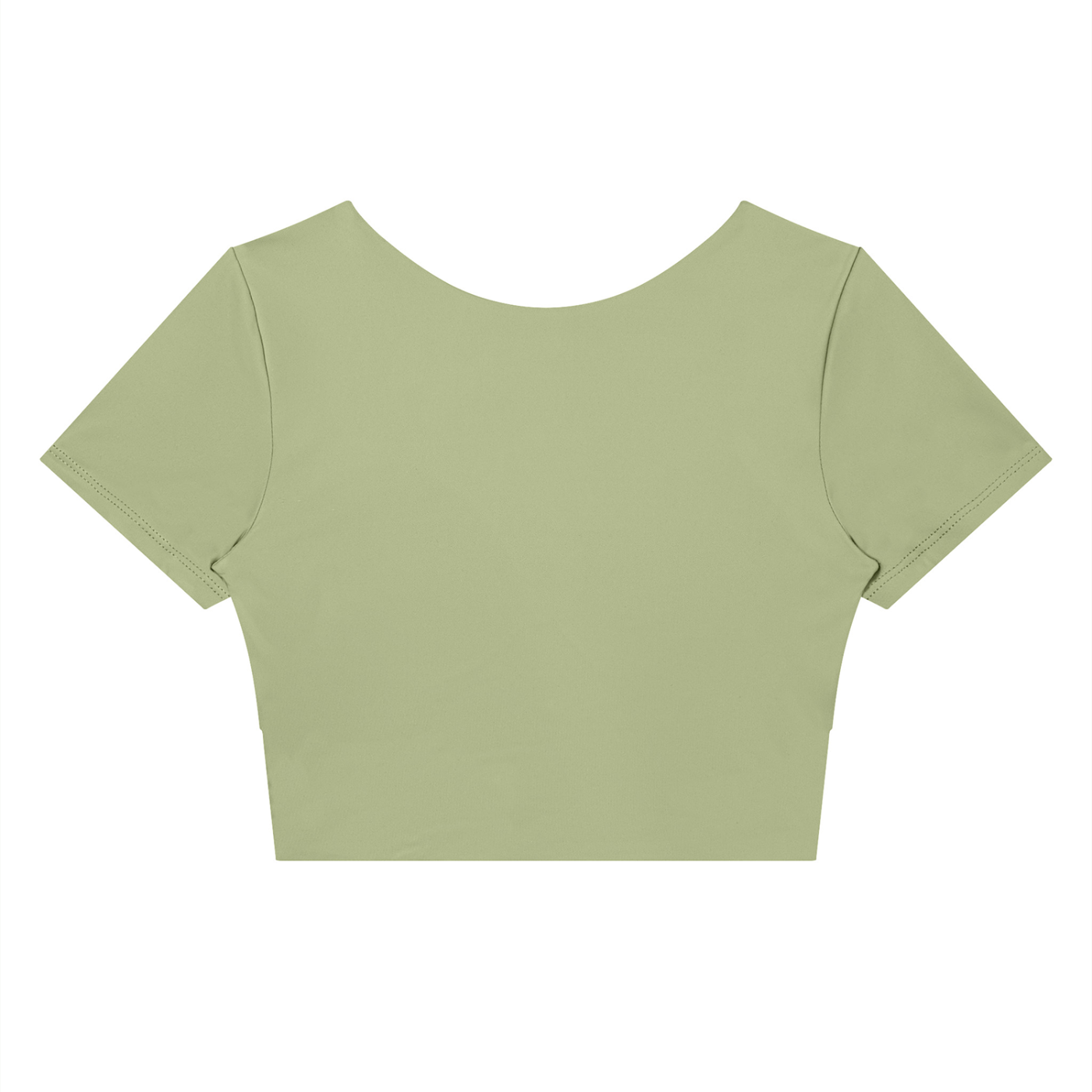 Women's "Final Boss" Panelled Crop Yoga Tee