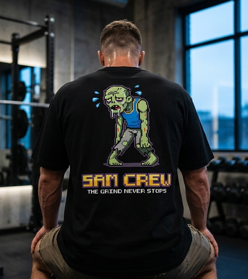 5AM Crew Oversized Tee