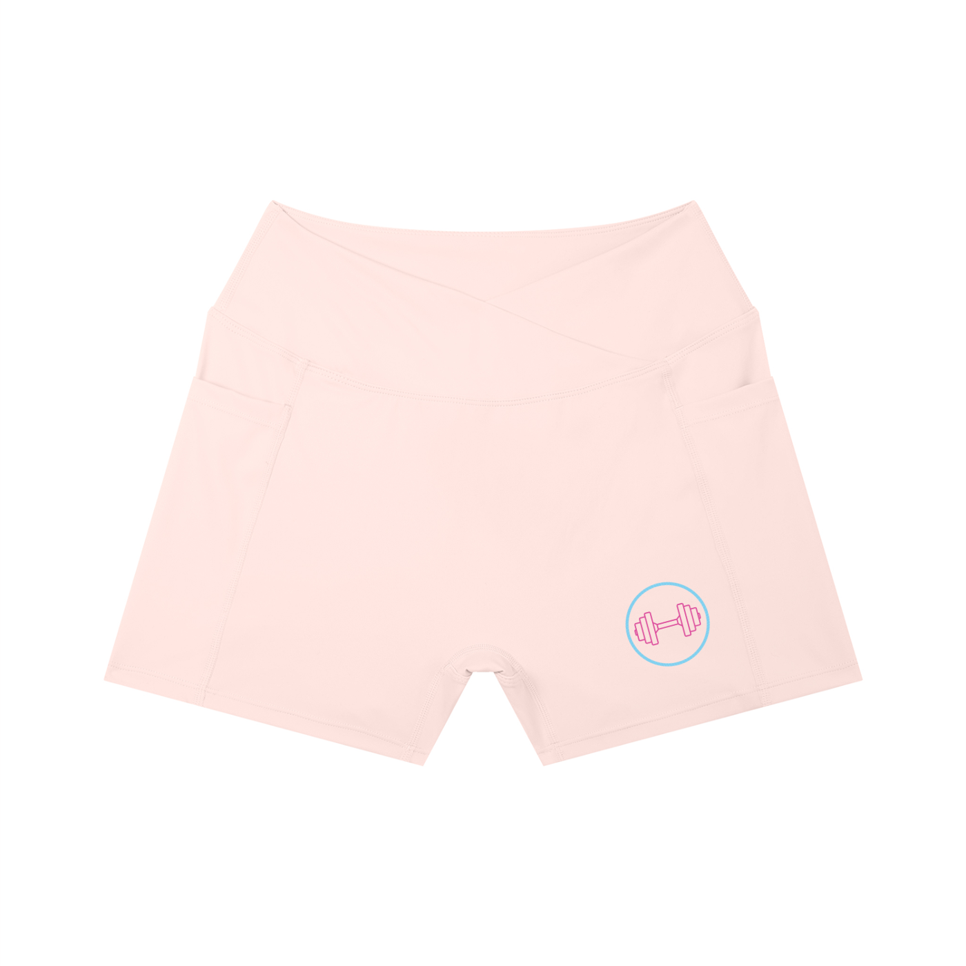 The "Stat-Boost" High-Waisted Pocket Yoga Shorts