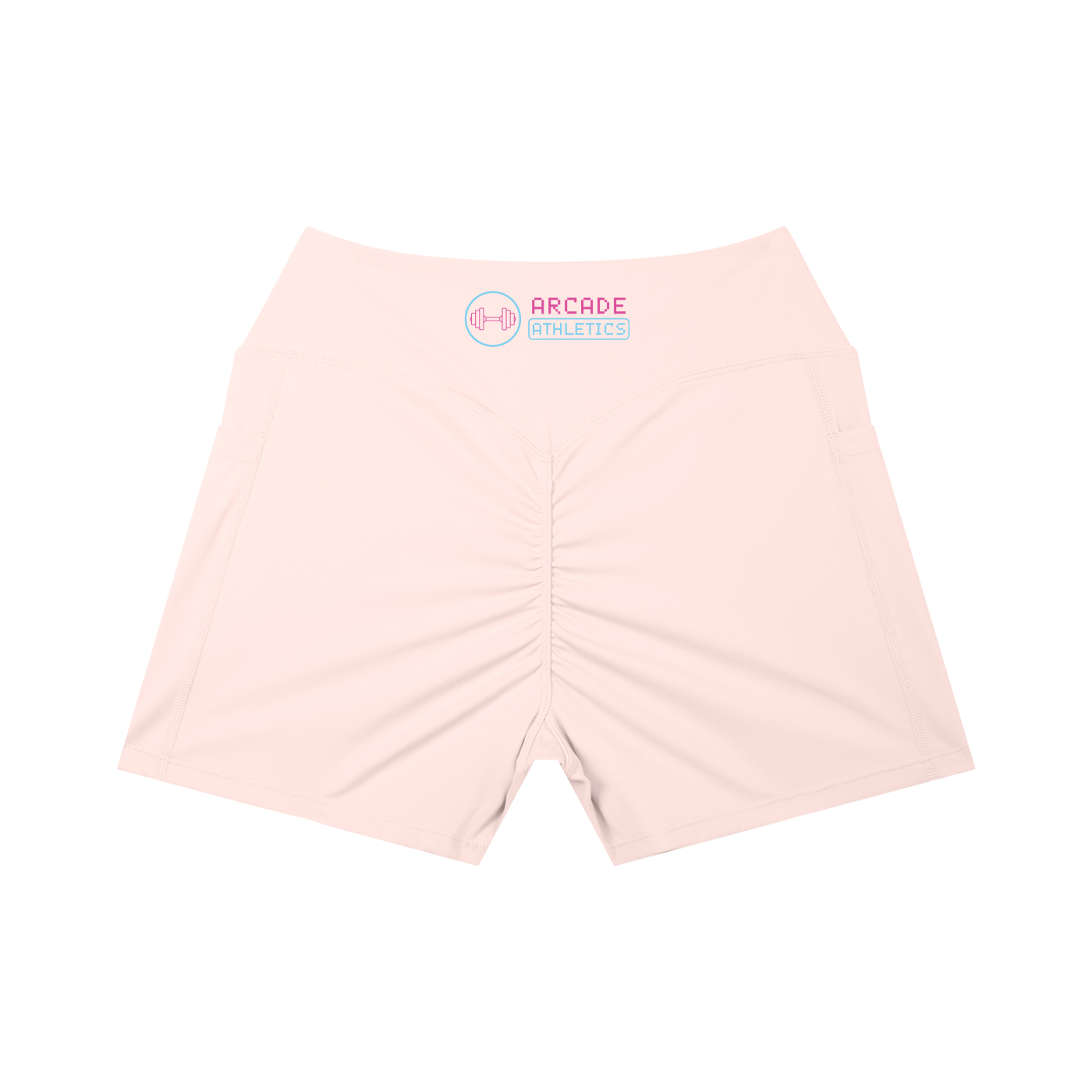 The "Stat-Boost" High-Waisted Pocket Yoga Shorts