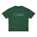 "Powered by Pizza" Pixel Art Midweight Tee
