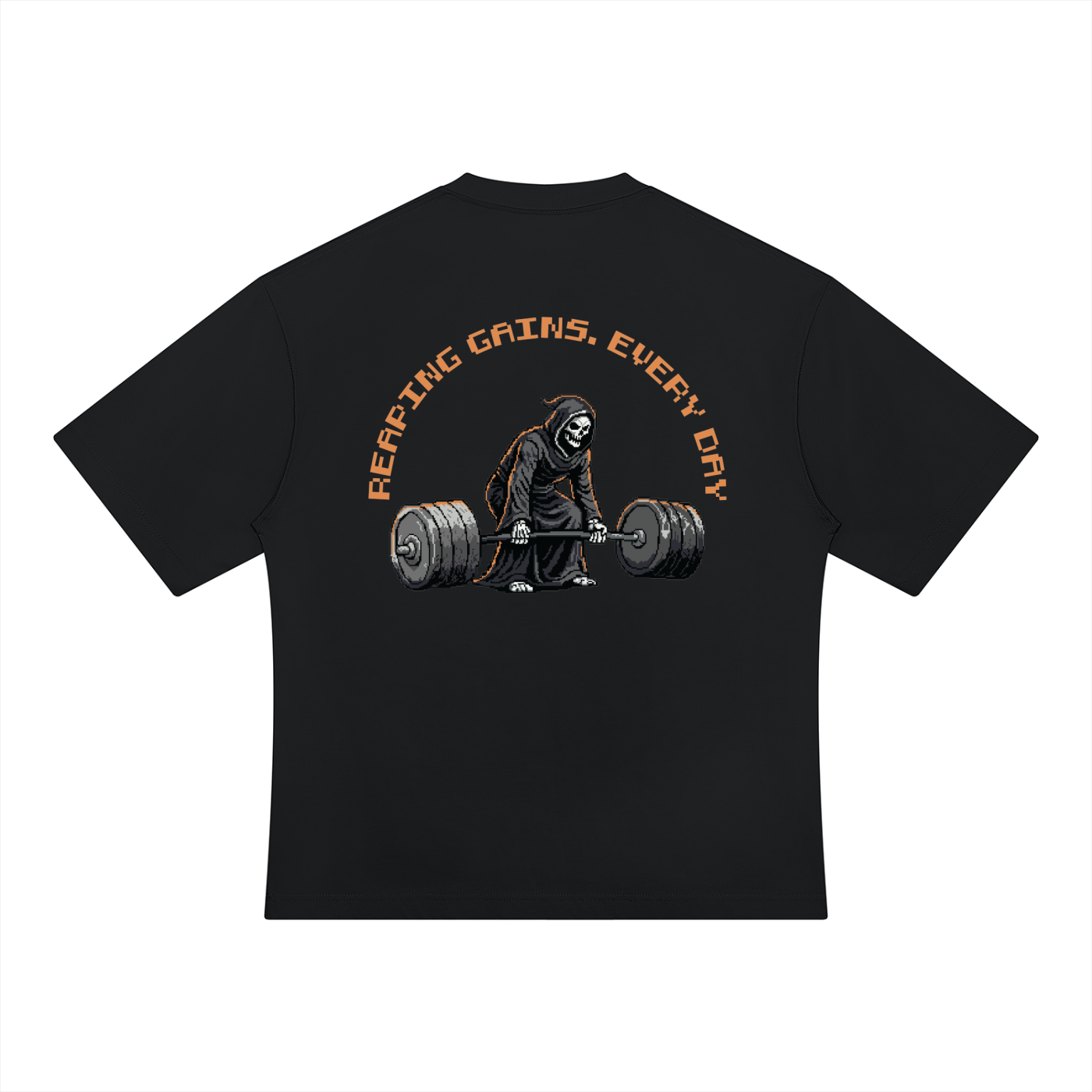 Arcade Athletics "Reaping Gains" Heavyweight Oversized Tee