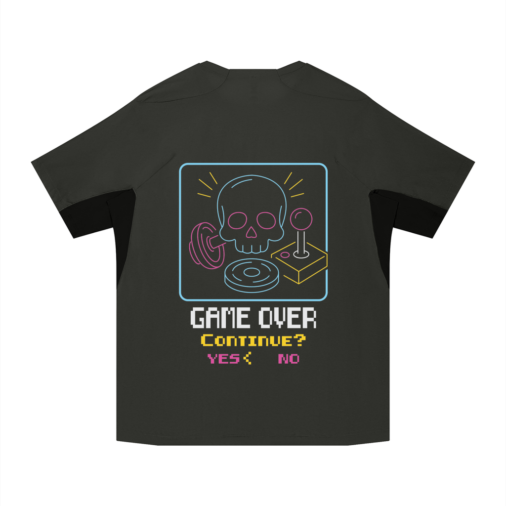 Boss Battle Skull Lightweight Training T-Shirt - Retro Arcade Gym Tee