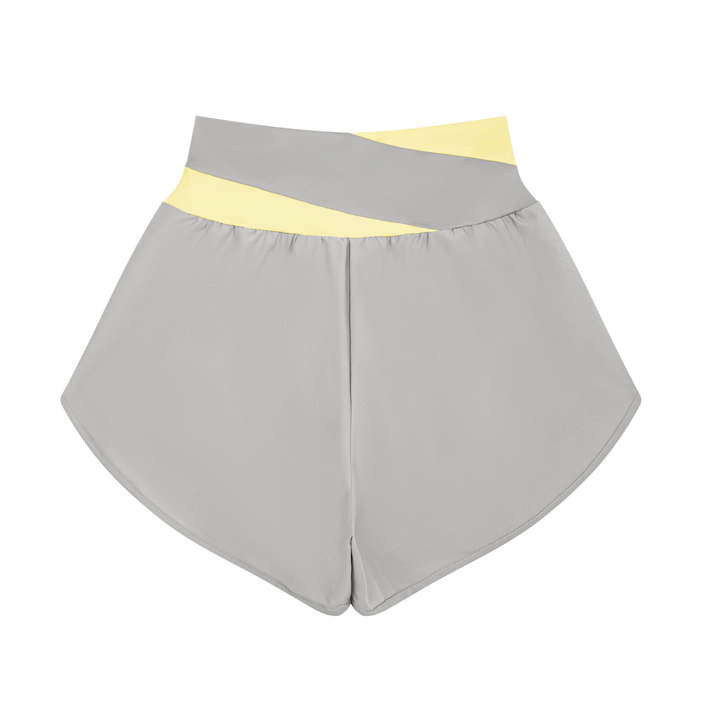 Apex Panelled High-Waist Performance Shorts