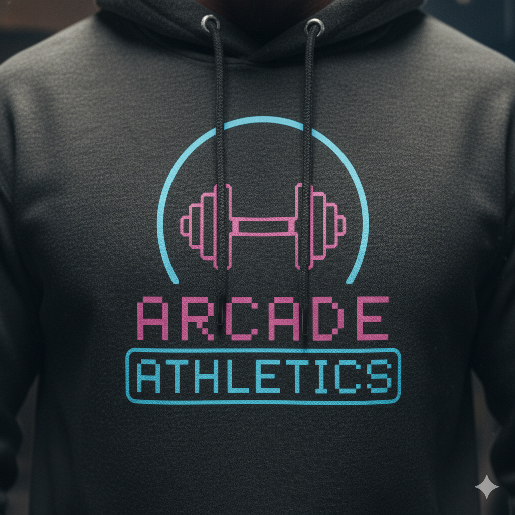 High Score Mindset Gym Hoodie | Arcade Athletics Hoodie