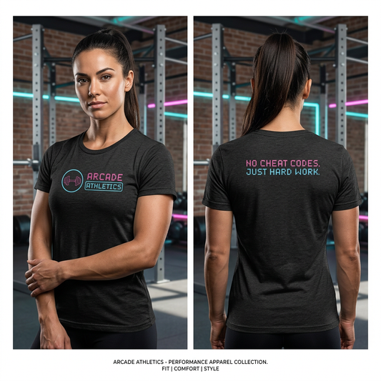 No Cheat Codes Relaxed Training Tee (Women’s Fit)