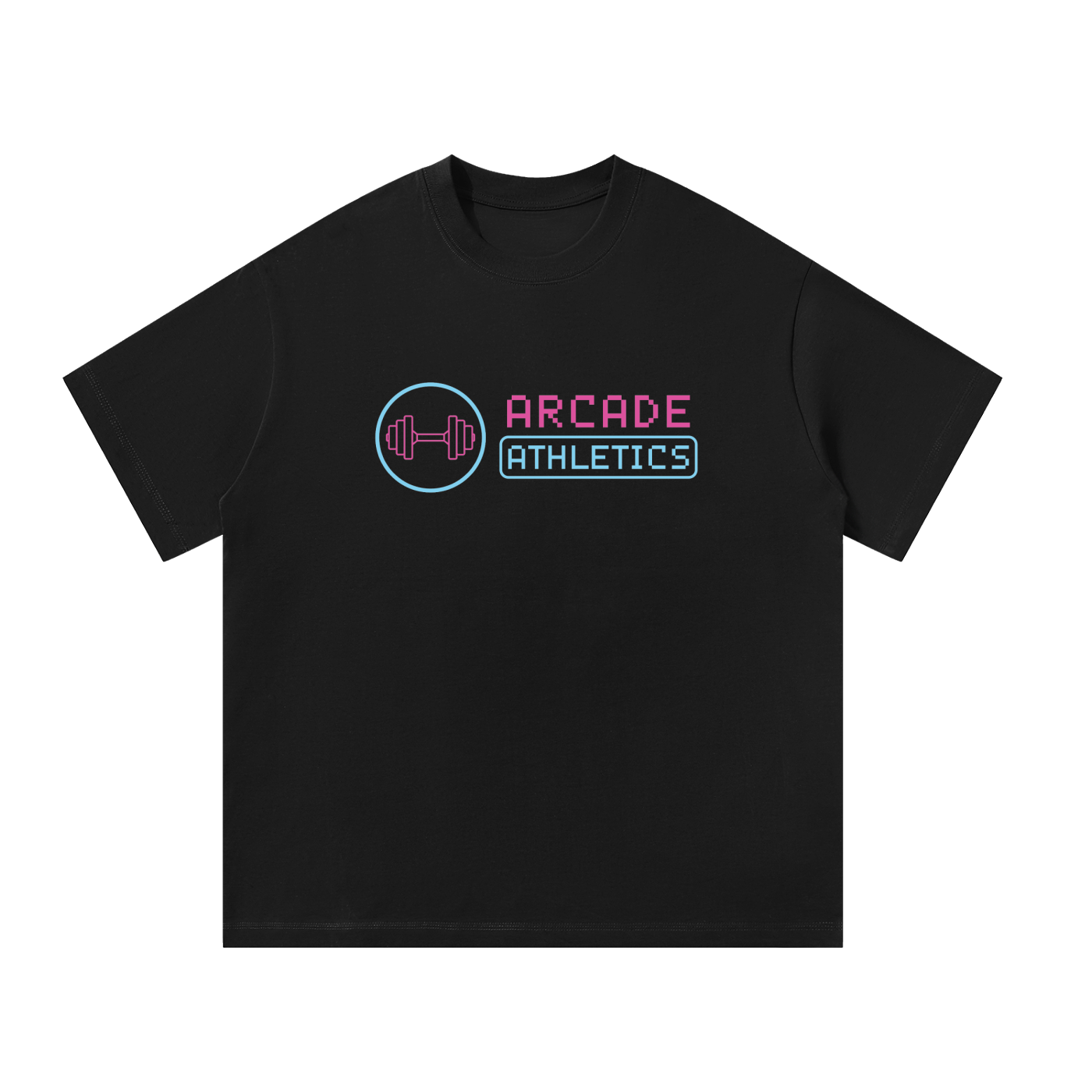 Character Select Oversized Gym T-Shirt | Retro Arcade Pump Cover