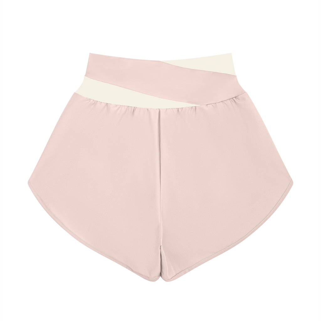 Apex Panelled High-Waist Performance Shorts