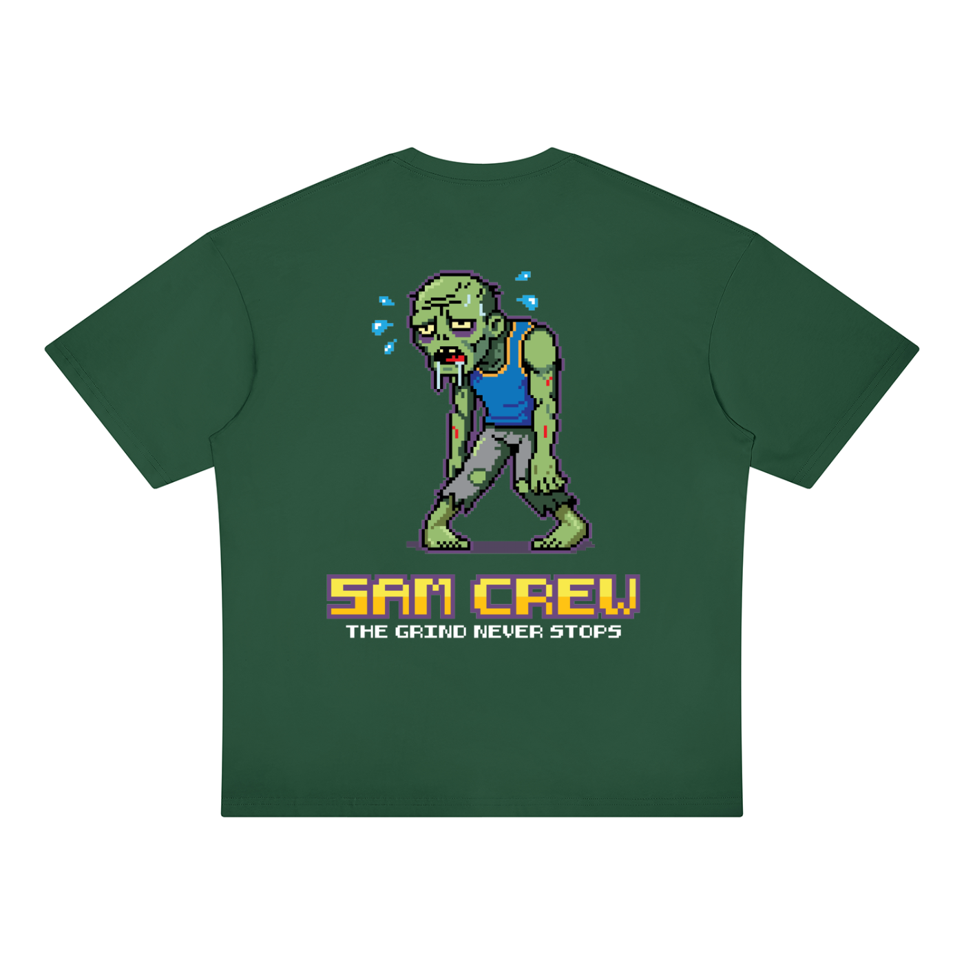 "5AM Crew" Midweight Oversized Tee