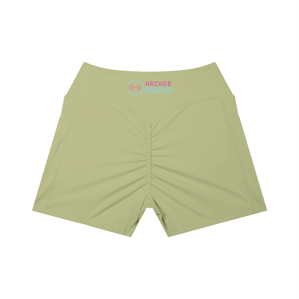 The "Stat-Boost" High-Waisted Pocket Yoga Shorts