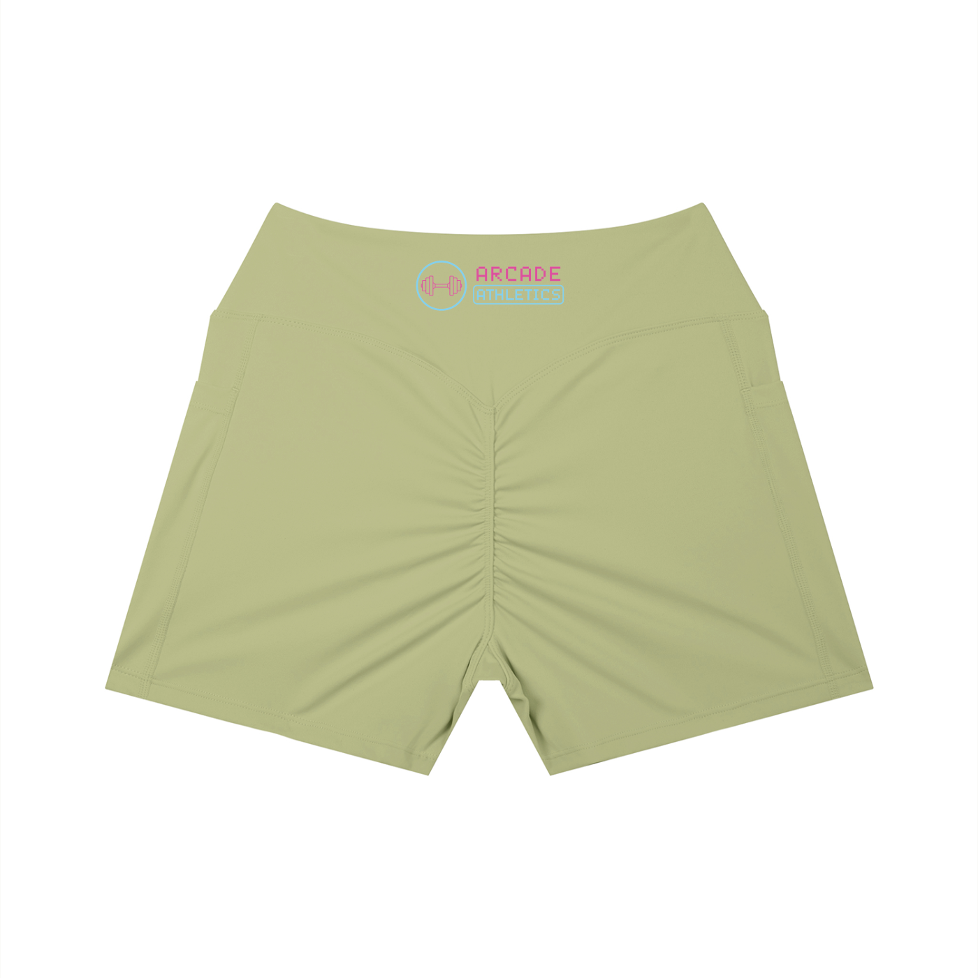 The "Stat-Boost" High-Waisted Pocket Yoga Shorts