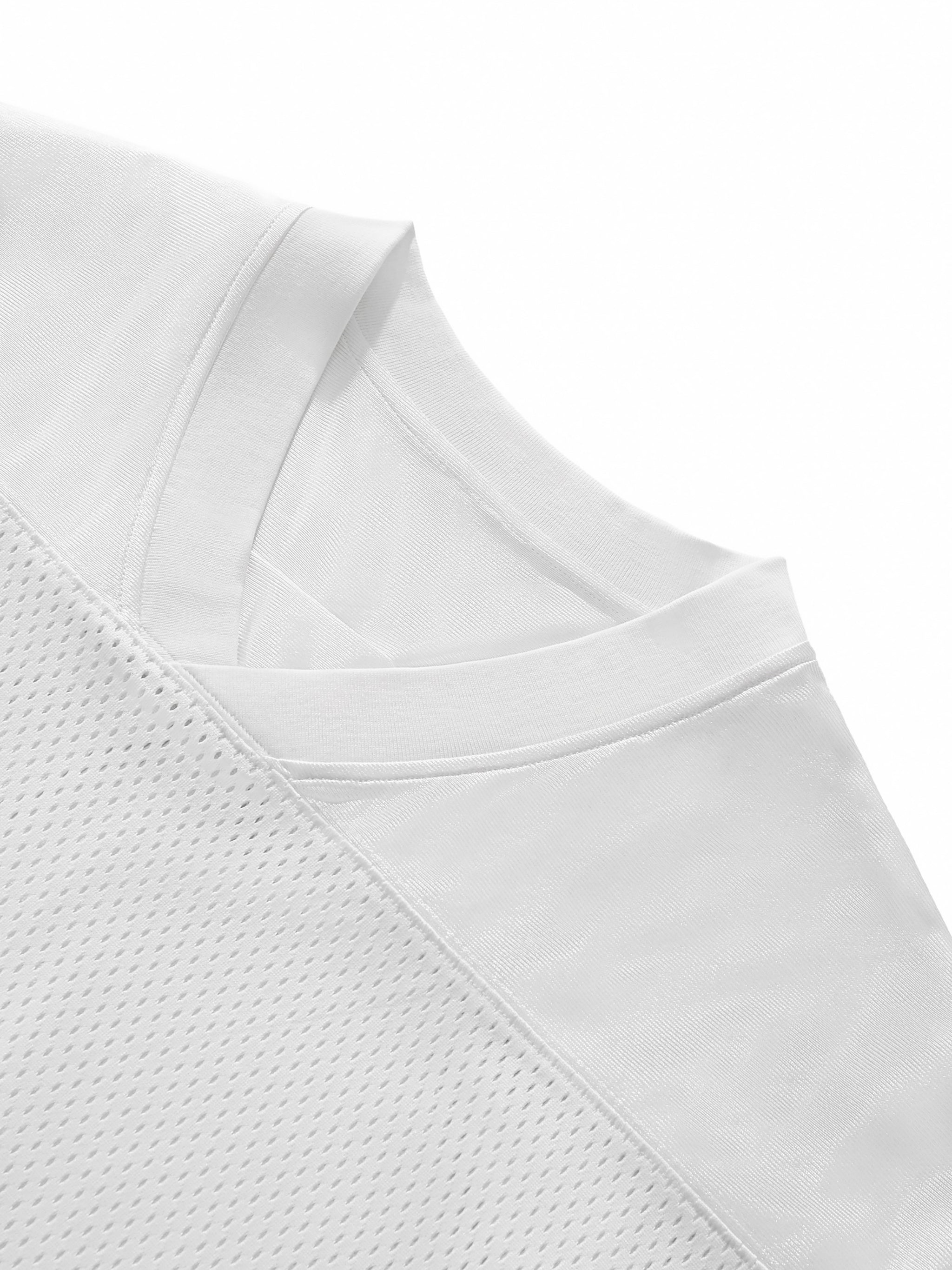 "Side Quest" Taped Mesh Tee