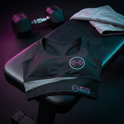 Women's gym crop tank — Gym Context Lifestyle | Generated by Modelize